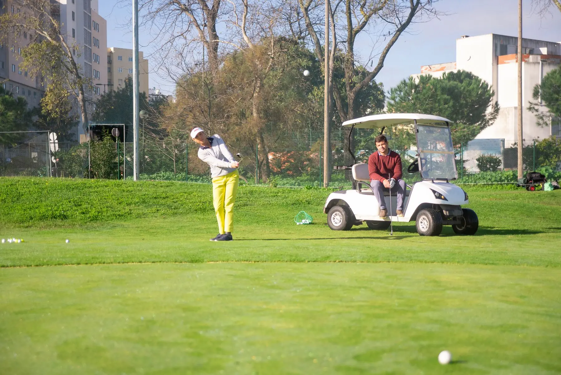 Real travel photograph illustrating Taxi transfers to Vilamoura golf courses