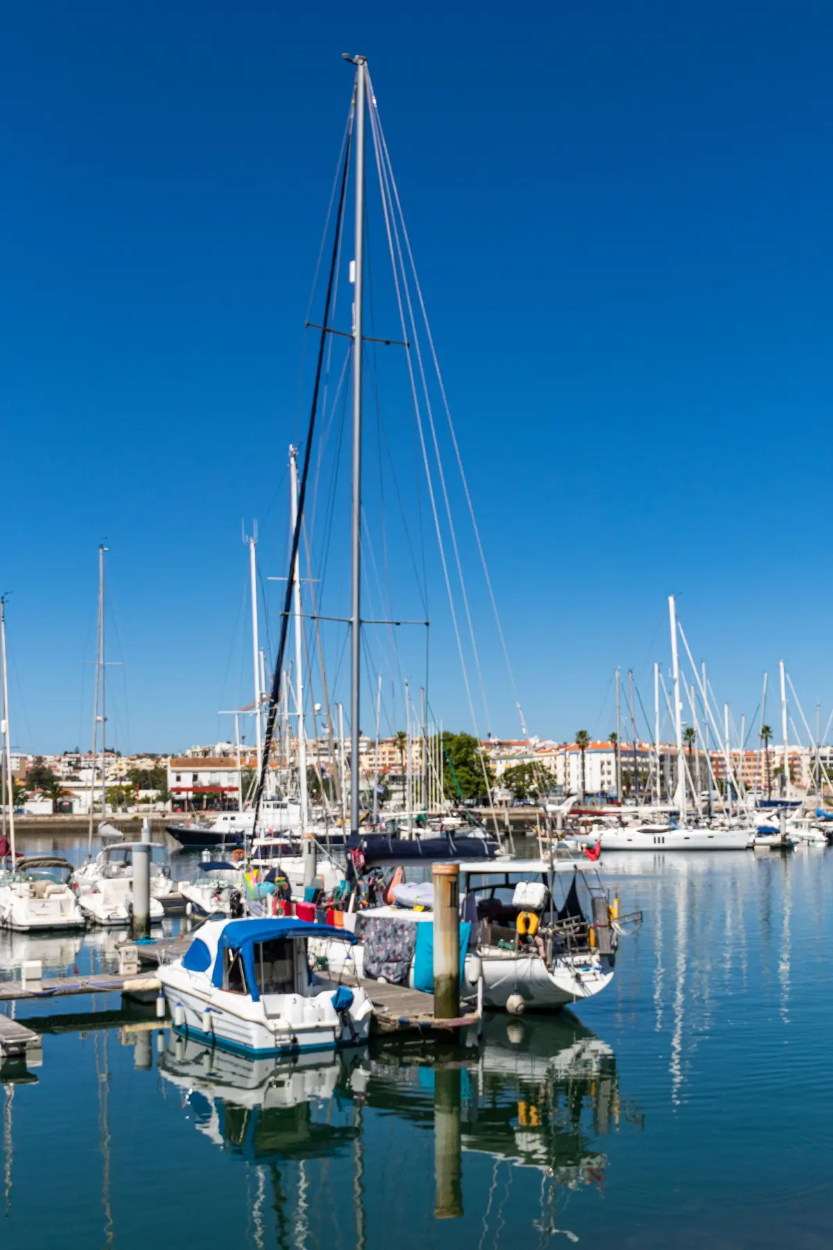 Real travel photograph illustrating Taxi pickups at Vilamoura hotels, marina and casino